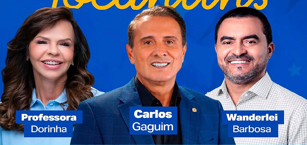 Pré-candidato ao Senado, Gaguim mobiliza lideranças para grande evento da União em Araguaína com a presença de Wanderlei Barbosa e prefeito Wagner