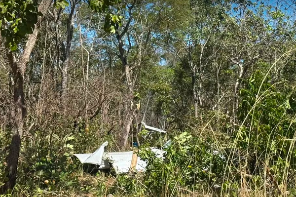 Aeronave cai após decolar na região norte de Palmas; mulher morre e dois homens ficam feridos