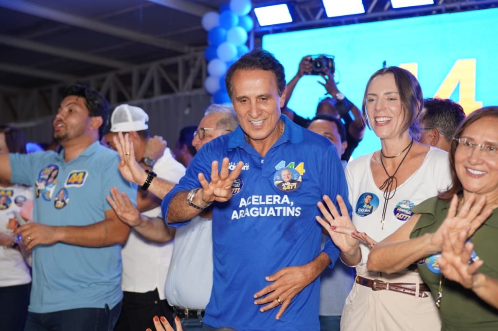 Novamente Gaguim aparece entre os eleitos ao Senado e comemora nova pesquisa no Tocantins