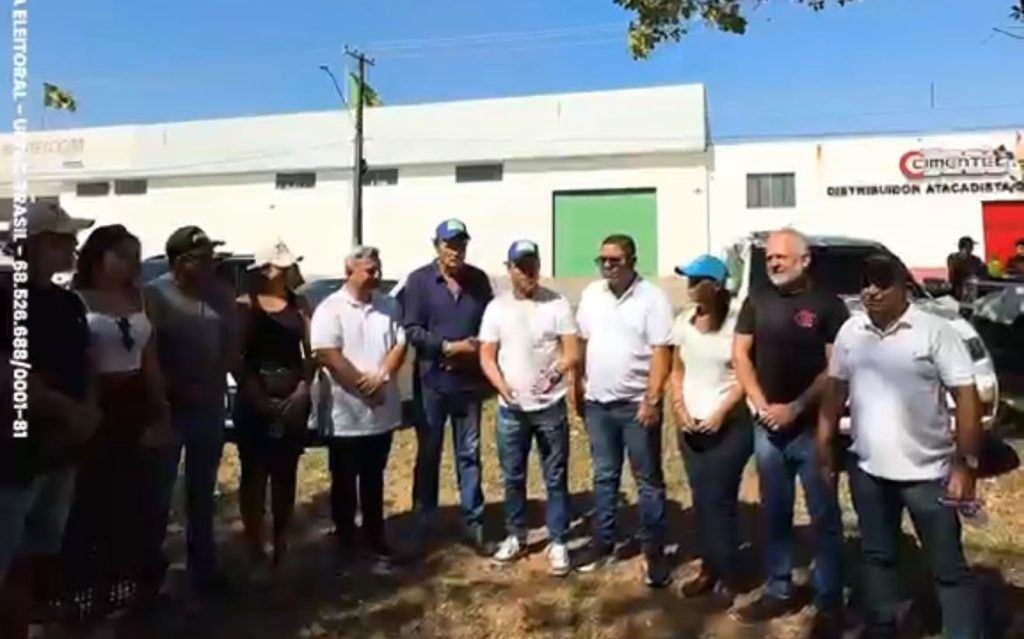 Araguaína: Jorge Frederico, presidente UVET Flávio Cabanhas, suplentes de vereadores e lideranças locais reforçam apoio a Gaguim para o Senado